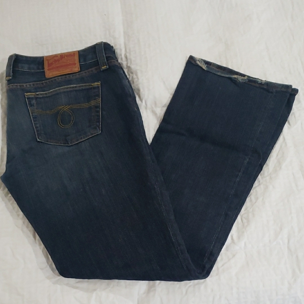 Hot Sale! Lucky Brand Boot Cut Women's Blue Jeans